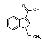 CAS#: 132797-91-2, 1-Ethyl-1H-Indole-3-Carboxylic Acid