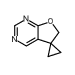 CAS#: 132804-26-3, Spiro[Cyclopropane-1,5'-Furo[2,3-d]Pyrimidine]