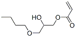 CAS 登录号：13282-82-1， 3-丁氧基-2-羟基丙基丙烯酸酯