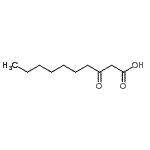 CAS#: 13283-92-6, 3-Oxodecanoic Acid
