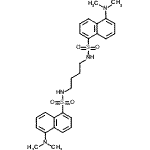 CAS#: 13285-10-4, N,N'-1,4-Butanediylbis[5-(Dimethylamino)-1-Naphthalenesulfonamide]