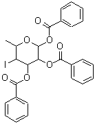 CAS#: 132867-78-8, 1,2,3-Tri-O-Benzoyl-4,6-Dideoxy-4-Iodohexopyranose