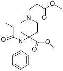 CAS#: 132875-61-7, 4-(Methoxycarbonyl)-4-[(1-Oxopropyl)Phenylamino]-1-Piperidinepropanoicacid Methyl Ester