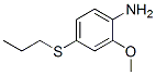 CAS 登录号：132992-52-0， 2-甲氧基-4-丙基硫基苯胺