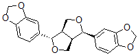 CAS#: 133-03-9, 5-[(1R,3aR,4S,6aR)-4-(1,3-Benzodioxol-5-Yl)-1,3,3a,4,6,6a-Hexahydrofuro[4,3-c]Furan-1-Yl]-1,3-Benzodioxole