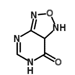 CAS 登录号：13300-86-2， 1,7alpha-二氢[1,2,5]恶二唑并[3,4-d]嘧啶-7(3H)-酮