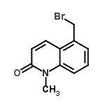 CAS#: 133032-60-7, 5-(Bromomethyl)-1-Methyl-2(1H)-Quinolinone