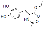 CAS 登录号：133083-16-6， (Z)-2-乙酰氨基-3-(3,4-二羟基苯基)丙-2-烯酸乙酯
