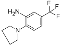 CAS#: 133184-80-2, 2-(1-Pyrrolidinyl)-5-(Trifluoromethyl)-Benzenamine