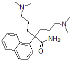 CAS 登录号：13326-41-5， alpha,alpha-二[3-(二甲基氨基)丙基]-1-萘乙酰胺