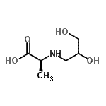 CAS#: 133278-68-9, N-(2,3-Dihydroxypropyl)-L-Alanine