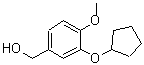 CAS#: 133332-49-7, [3-(Cyclopentyloxy)-4-Methoxyphenyl]Methanol