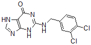 CAS#: 133338-58-6, 2-[(3,4-Dichlorophenyl)Methylamino]-3,7-Dihydropurin-6-One