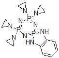 CAS#: 133586-94-4, 4',4',6',6'-Tetrakis(1-aziridinyl)-1,3,4',4',6',6'-hexahydrospiro(2H-1,3,2-benzodiazaphosphole-2,2'-lambda(5)(1,3,5,2,4,6)triazatriphosphorine)