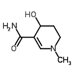 CAS#: 133611-03-7, 4-Hydroxy-1-Methyl-1,4,5,6-Tetrahydro-3-Pyridinecarboxamide