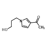 CAS#: 133611-46-8, 1-[1-(3-Hydroxypropyl)-1H-Pyrrol-3-Yl]Ethanone