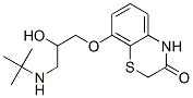 CAS#: 133647-19-5, 8-[3-(Tert-Butylamino)-2-Hydroxypropoxy]-4H-1,4-Benzothiazin-3-One