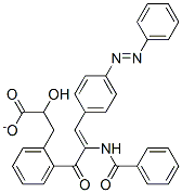 CAS 登录号：133658-51-2， (2S)-2-[(E)-2-(苯甲酰基氨基)-3-(4-苯基偶氮苯基)丙-2-烯酰基]氧基-3-苯丙酸