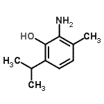 CAS#: 13366-69-3, 2-Amino-6-Isopropyl-3-Methylphenol
