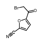 CAS 登录号：133674-72-3， 5-(溴乙酰基)-2-糠腈