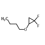 CAS#: 133744-89-5, 2-Butoxy-1,1-Difluorocyclopropane