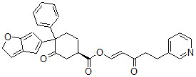 CAS#: 133774-80-8, [(E)-3-Oxo-5-Pyridin-3-Ylpent-1-Enyl] (1R)-4-(2H-Cyclopenta[b]Furan-5-Yl)-3-Oxo-4-Phenylcyclohexane-1-Carboxylate