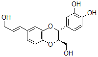 CAS 登录号：133838-66-1， 4-[(2R,3R)-3-(羟基甲基)-7-[(E)-3-羟基丙-1-烯基]-2,3-二氢-1,4-苯并二氧杂环己-2-基]苯-1,2-二醇