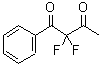 CAS 登录号：133860-73-8， 2,2-二氟-1-苯基-1,3-丁烷二酮