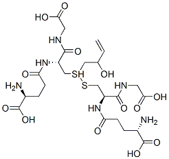 CAS 登录号：133872-48-7， (2S)-2-氨基-5-[[(2R)-1-(羧甲基氨基)-3-(2-羟基丁-3-烯基硫基)-1-氧代丙烷-2-基]氨基]-5-氧代戊酸