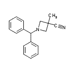 CAS#: 133891-88-0, 1-(Diphenylmethyl)-3-Methyl-3-Azetidinecarbonitrile