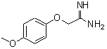 CAS#: 133915-35-2, 2-(4-Methoxyphenoxy)Ethanimidamide