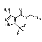 CAS#: 133922-58-4, Ethyl 3-Amino-5-(Trifluoromethyl)-1H-Pyrazole-4-Carboxylate