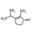 CAS 登录号：133966-46-8， 4-异丙基-5-甲基-2,3-二氢噻吩1-氧化物