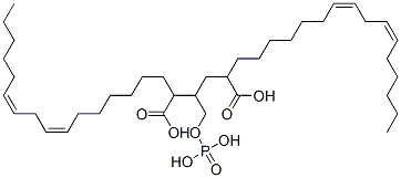 CAS 登录号：13397-95-0， 1-[(膦酰氧基)甲基]乙烷-1,2-二基二[(9Z,12Z)-十八碳-9,12-二烯酸酯]