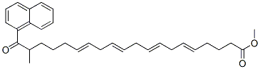 CAS 登录号：133983-28-5， [(6E,9E,12E,15E)-20-甲氧基-20-氧代二十-6,9,12,15-四烯-2-基]萘-1-羧酸酯