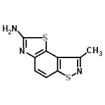 CAS#: 13399-27-4, 8-Methyl[1,3]Thiazolo[5,4-e][1,2]Benzothiazol-2-Amine