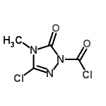 CAS#: 134048-17-2, 3-Chloro-4-Methyl-5-Oxo-4,5-Dihydro-1H-1,2,4-Triazole-1-Carbonyl Chloride