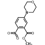 CAS#: 134050-75-2, Methyl 5-(4-Morpholinyl)-2-Nitrobenzoate