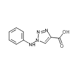 CAS#: 134051-01-7, 1-Anilino-1H-1,2,3-Triazole-4-Carboxylic Acid