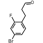 CAS#: 134057-46-8, 3-(4-Bromo-2-Fluorophenyl)Propanal