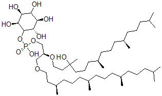 CAS#: 134067-43-9, [(2S)-2-[(7R,11R)-3-Hydroxy-3,7,11,15-Tetramethylhexadecoxy]-3-[(3R,7R,11R)-3,7,11,15-Tetramethylhexadecoxy]Propyl] [(2S,3R,5S,6S)-2,3,4,5,6-Pentahydroxycyclohexyl] Hydrogen Phosphate