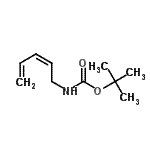 CAS#: 134078-61-8, 2-Methyl-2-Propanyl (2Z)-2,4-Pentadien-1-Ylcarbamate