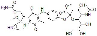 CAS 登录号：134136-44-0， 7-N-(4-O-唾液基苯基)-9-甲氧基粘吐烷甲基酯