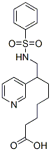 CAS#: 134162-37-1, 8-(Phenylsulfonylamino)-7-Pyridin-3-Yloctanoic Acid