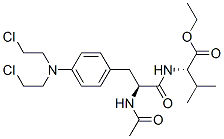 CAS#: 13425-94-0, N-[N-Acetyl-4-[Bis(2-Chloroethyl)Amino]Phenylalanyl]Valine Ethyl Ester