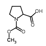 CAS#: 134250-76-3, 1-(Methoxycarbonyl)Proline