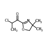 CAS#: 134254-65-2, 2-Chloro-1-(4,4-Dimethyl-4,5-Dihydro-1,3-Oxazol-2-Yl)-1-Propanone