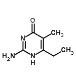 CAS#: 134277-54-6, 2-Amino-6-Ethyl-5-Methyl-4(1H)-Pyrimidinone