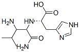 CAS 登录号：134359-69-6， (2S)-2-[[(2S,3S)-1,3-二氨基-4-甲基-1-氧代戊烷-2-基]氨基]-3-(3H-咪唑-4-基)丙酸