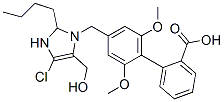 CAS#: 134360-57-9, 2-[4-[[2-Butyl-5-Chloro-4-(Hydroxymethyl)Imidazol-1-Yl]Methyl]-2,6-Dimethoxyphenyl]Benzoic Acid